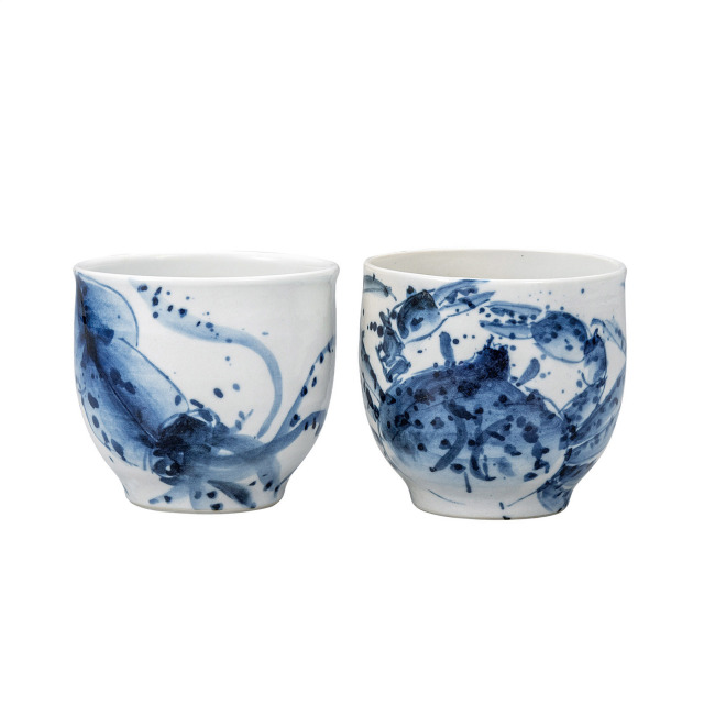 組湯呑・海の幸