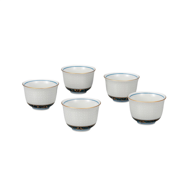 汲出揃・白七宝