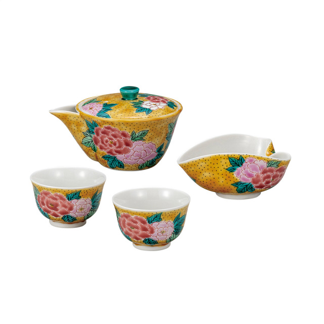 宝瓶揃・吉田屋牡丹