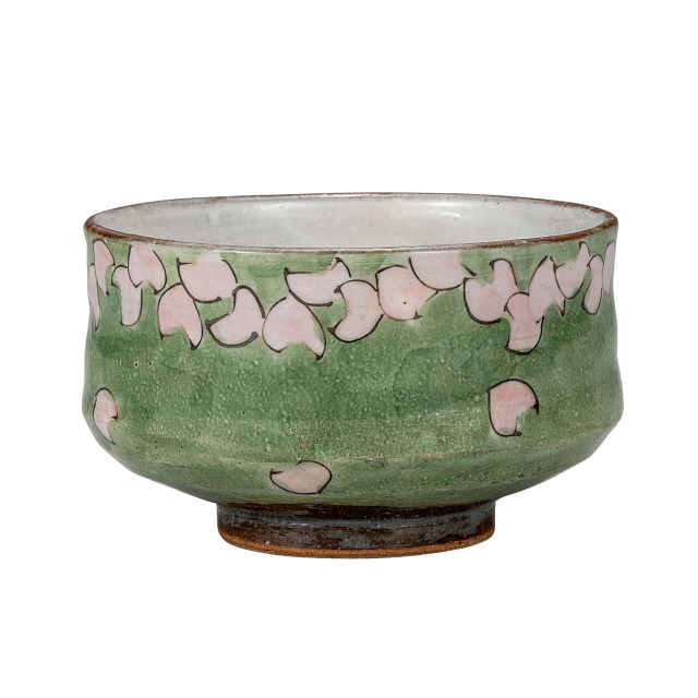 抹茶碗・花桜 