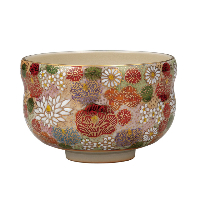 抹茶碗・花詰