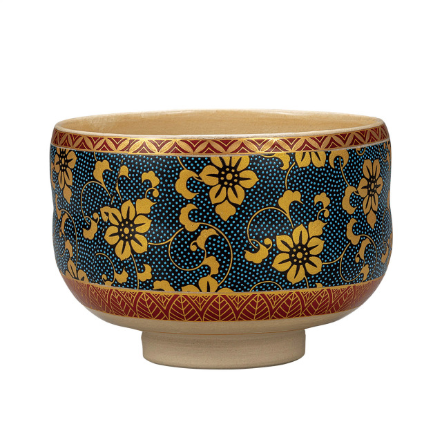 抹茶碗・青粒鉄仙