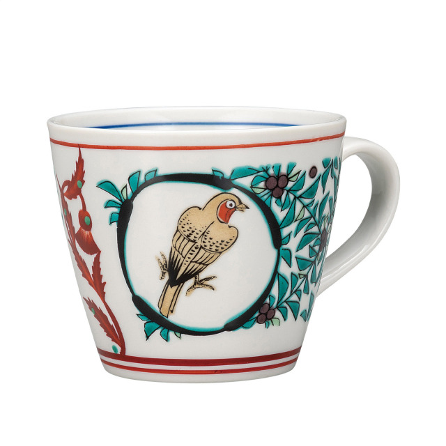 マグカップ・鳥丸紋