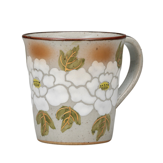 マグカップ・白牡丹