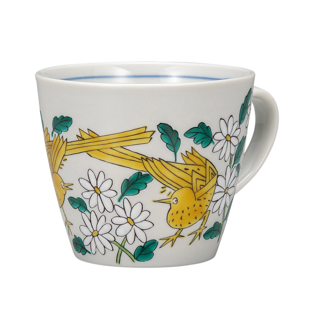マグカップ・花鳥