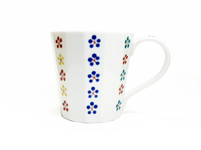 梅小紋マグカップ1