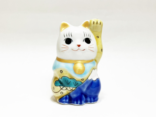 招き猫富士山左前