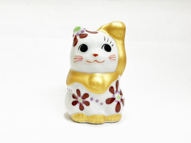 招き猫フラワー左前