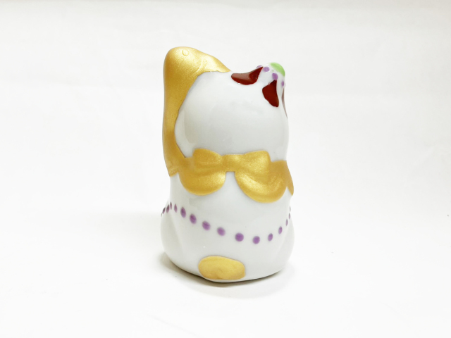 招き猫フラワー左後