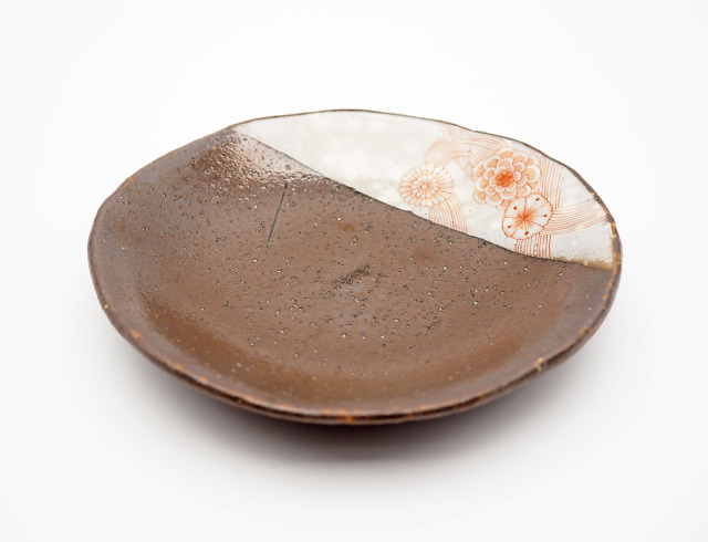 個数限定》たたら皿 赤絵 花舞（半）/ 太田恵利香 かぶらきでしか買えない