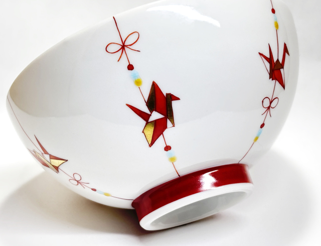 折鶴飯碗2