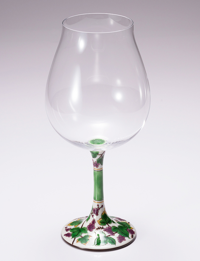 鏑木BNグラス　葡萄　紫 / 三ツ井為吉