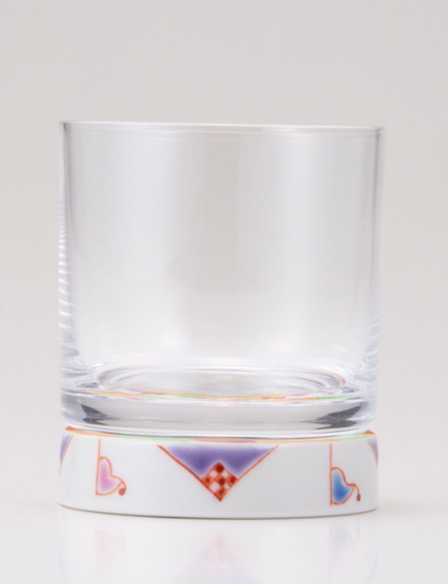 ロックグラス　フラワーハウス