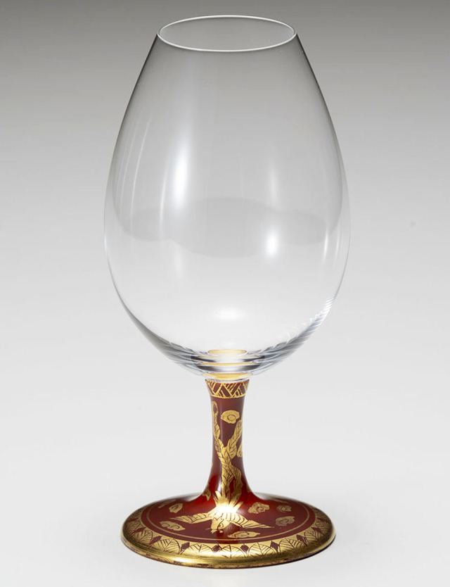 酒グラス　永楽手　鳳凰 / 光崖窯・高聡文