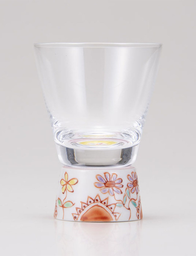 ショットグラス　フラワー