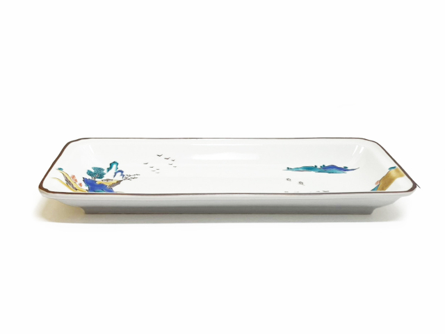 長皿 色絵山水 かぶらきでしか買えない