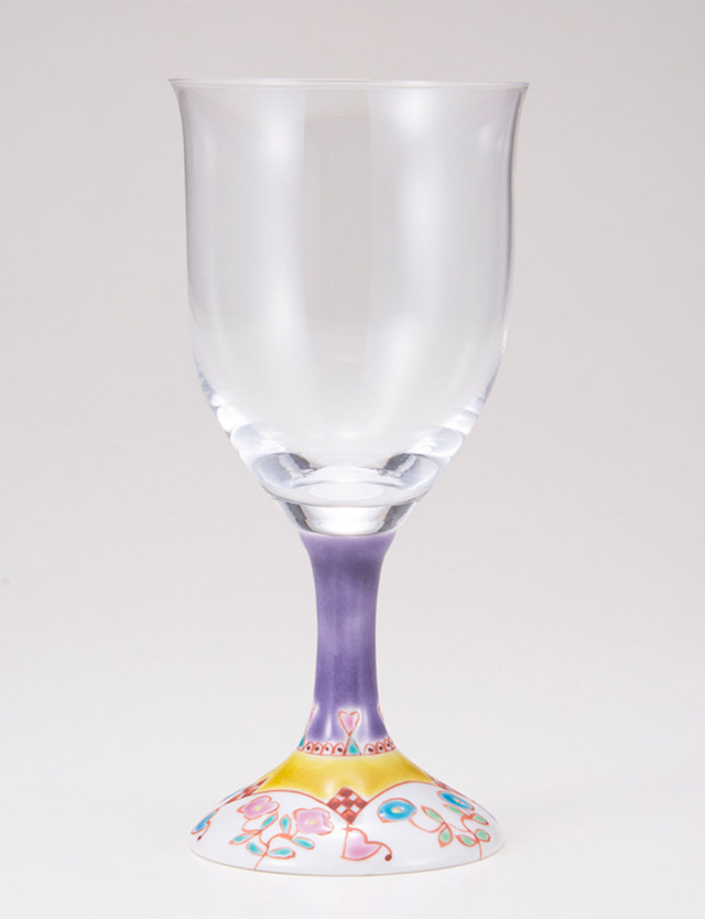 ワイングラス・大　フラワーハウス