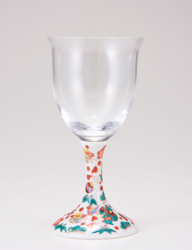 ワイングラス・小　宝尽くし