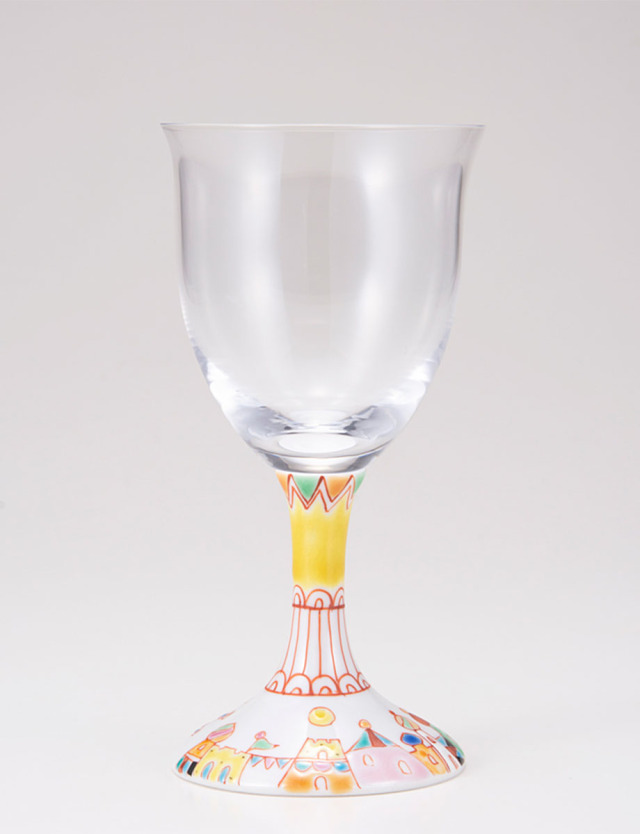 ワイングラス・小　街の広場