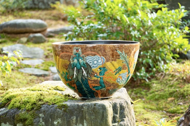 花器・昇龍