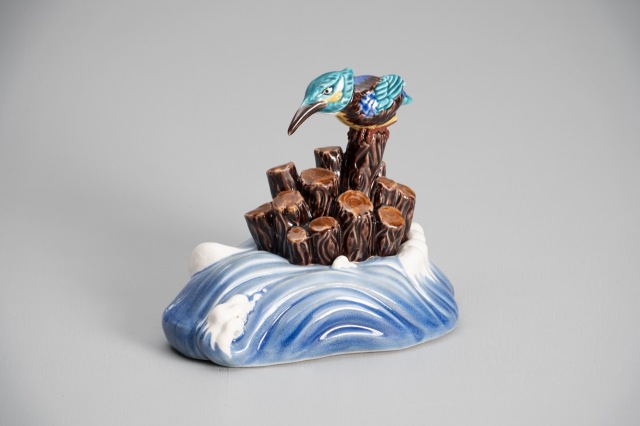 香炉・カワセミ