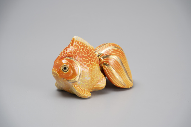 4.5号金魚・紅黄盛