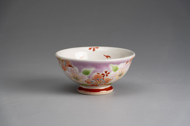 飯碗・桜の宴（ピンク）
