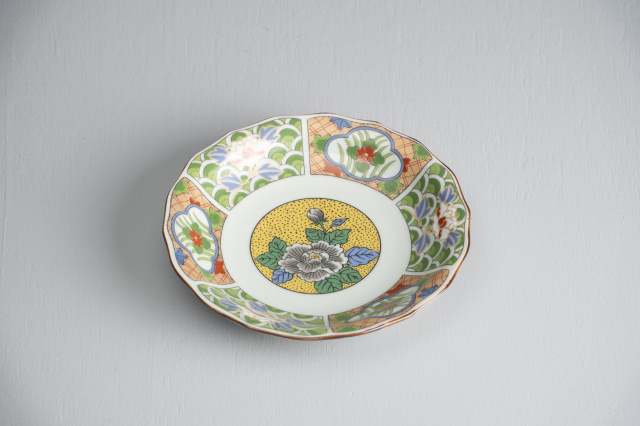 小皿・吉田屋牡丹