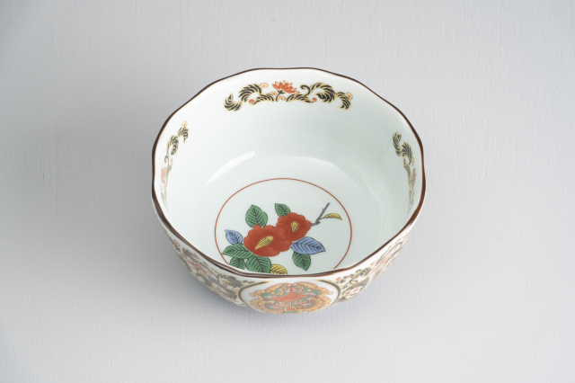 小鉢・山茶花