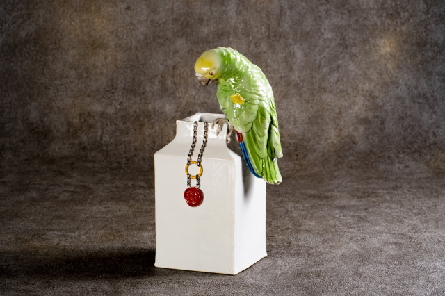 インコの花器