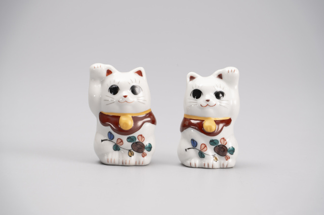 1.5号招き猫・小菊(左右)