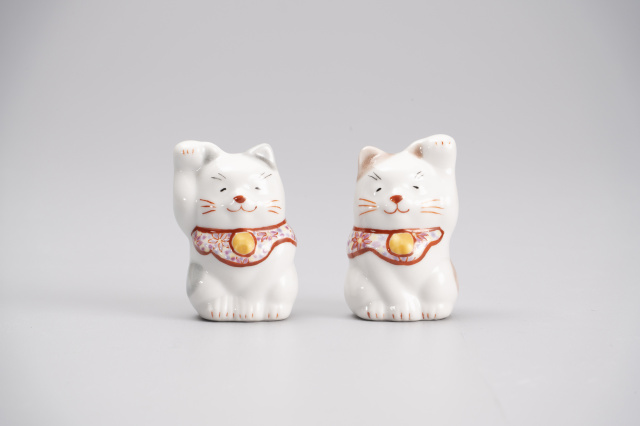 1.5号招き猫・ダンスパーティ(左右)