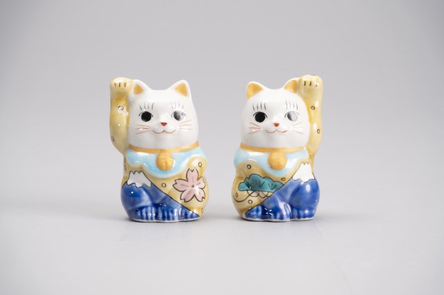 2号招き猫・富士山(左右)