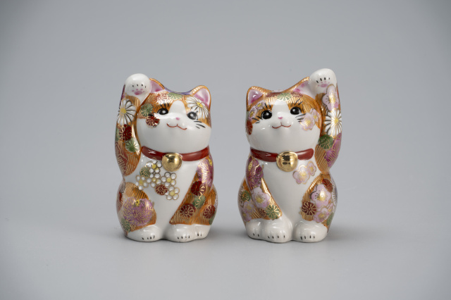 3号招き猫・上金花詰