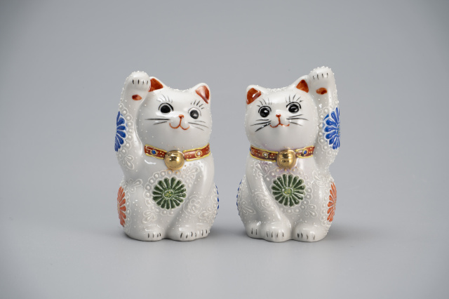 3号招き猫・白盛