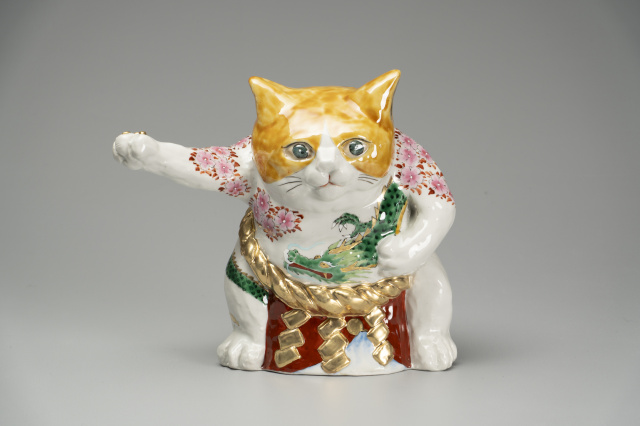 横綱猫・龍・桜(高総文 ・画)