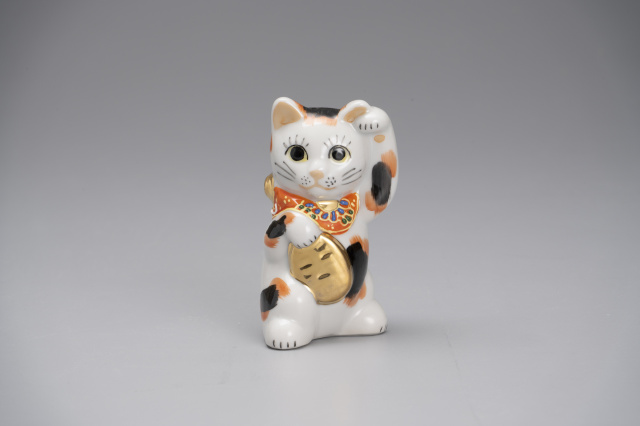 小判持ち踊り猫・三毛
