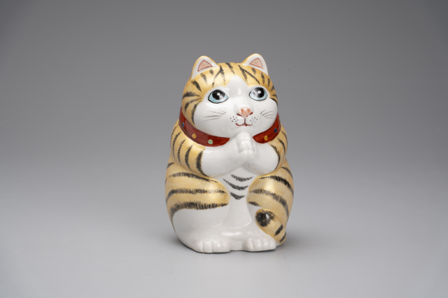 3.8号お祈り招き猫・虎