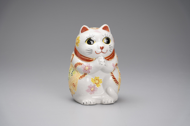 3.8号お祈り招き猫・桜