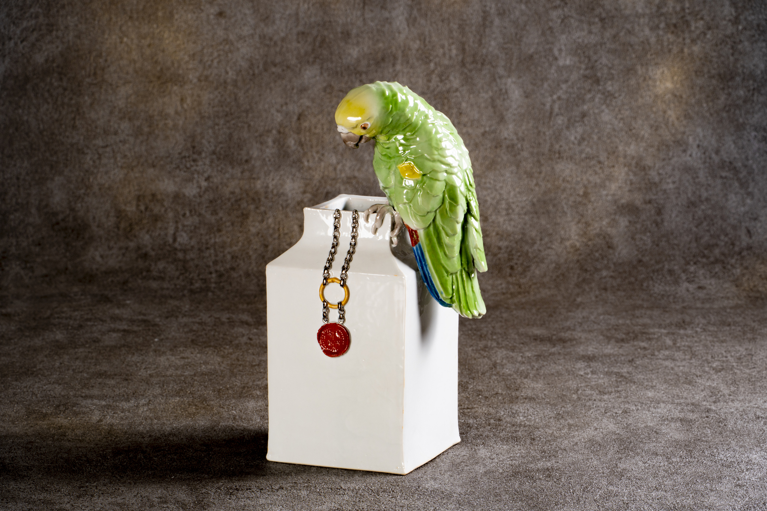 インコの花器
