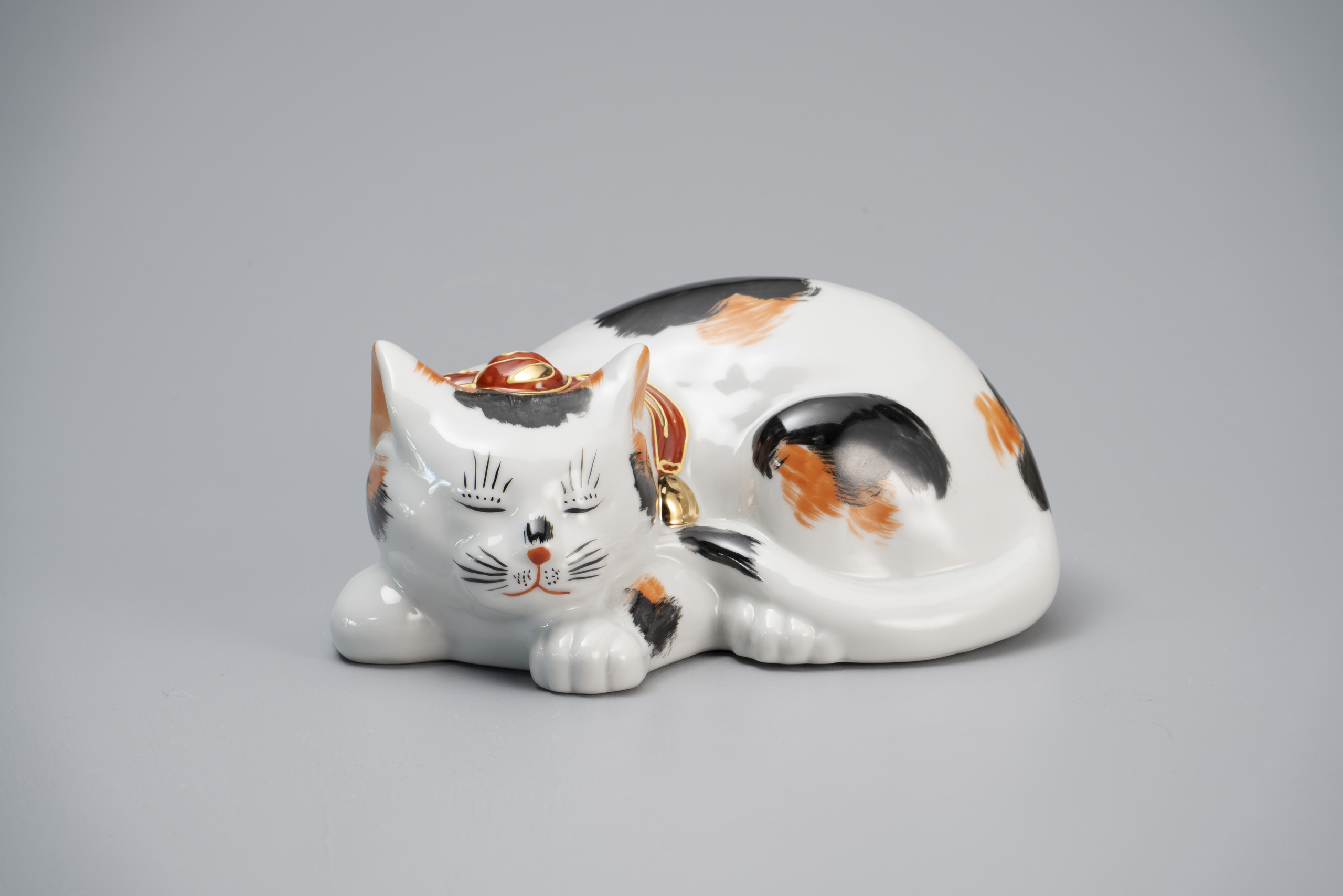 6号眠り猫・三毛