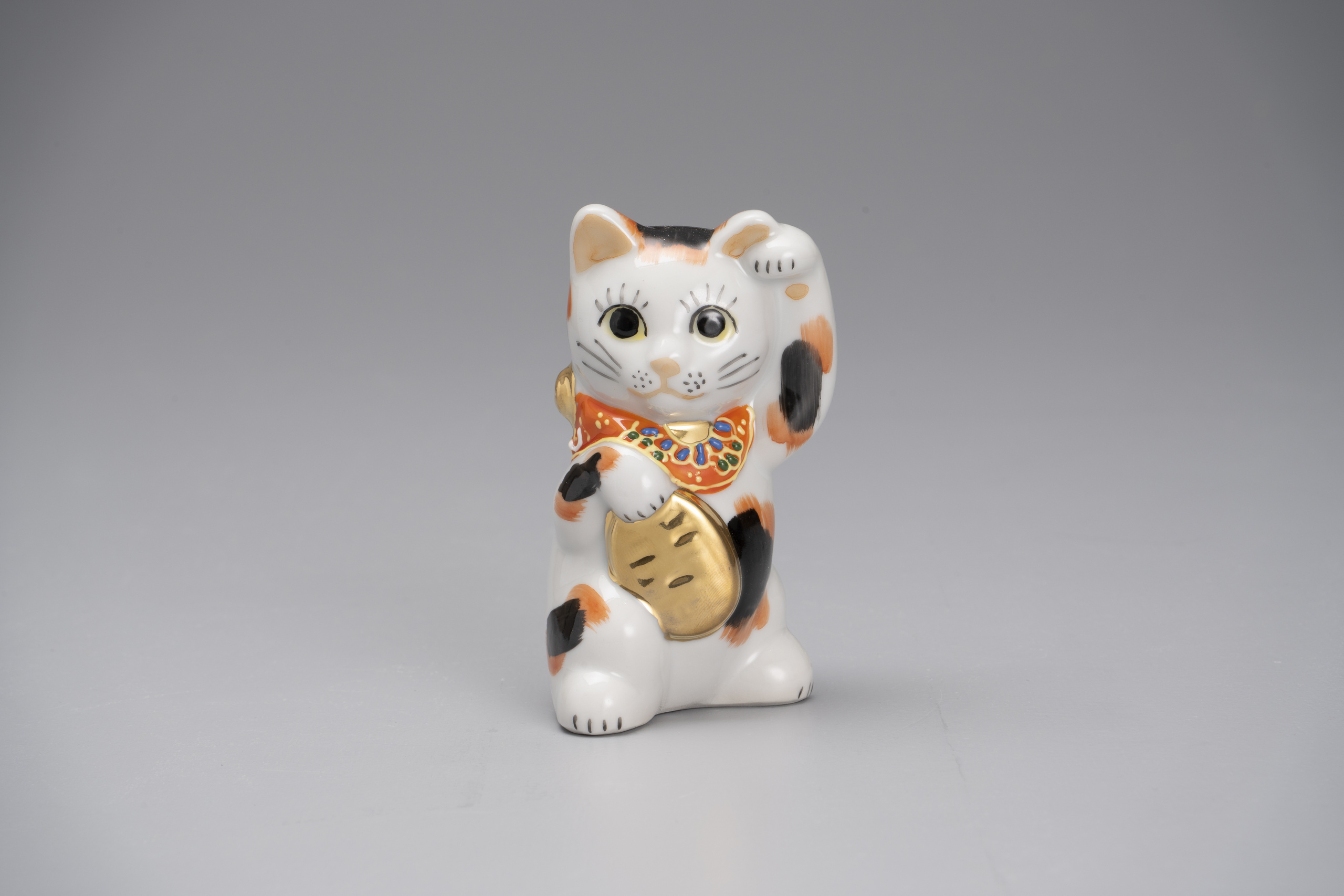 小判持ち踊り猫・三毛