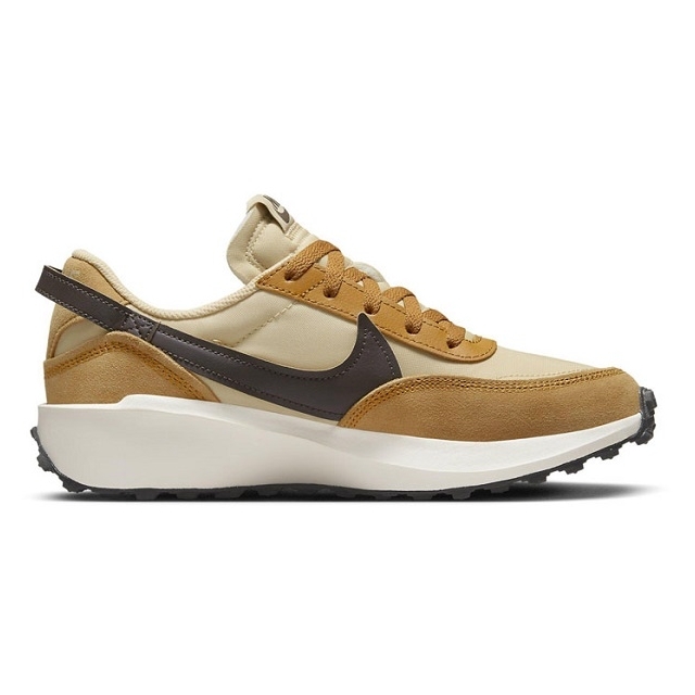 希少　00s　OLD NIKE　ワッフル　スウェット　オーバーサイズ　ブラウン NIKE - 希少 00s OLD NIKE ワッフル スウェット オーバーサイズ