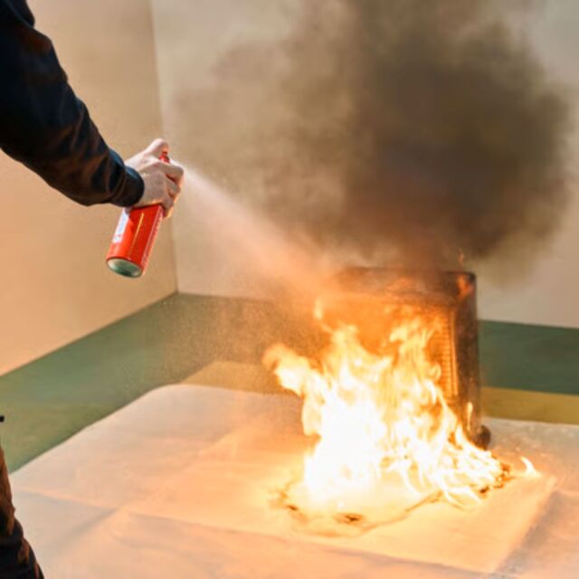 FIRE OUT エアゾール式簡易消火具