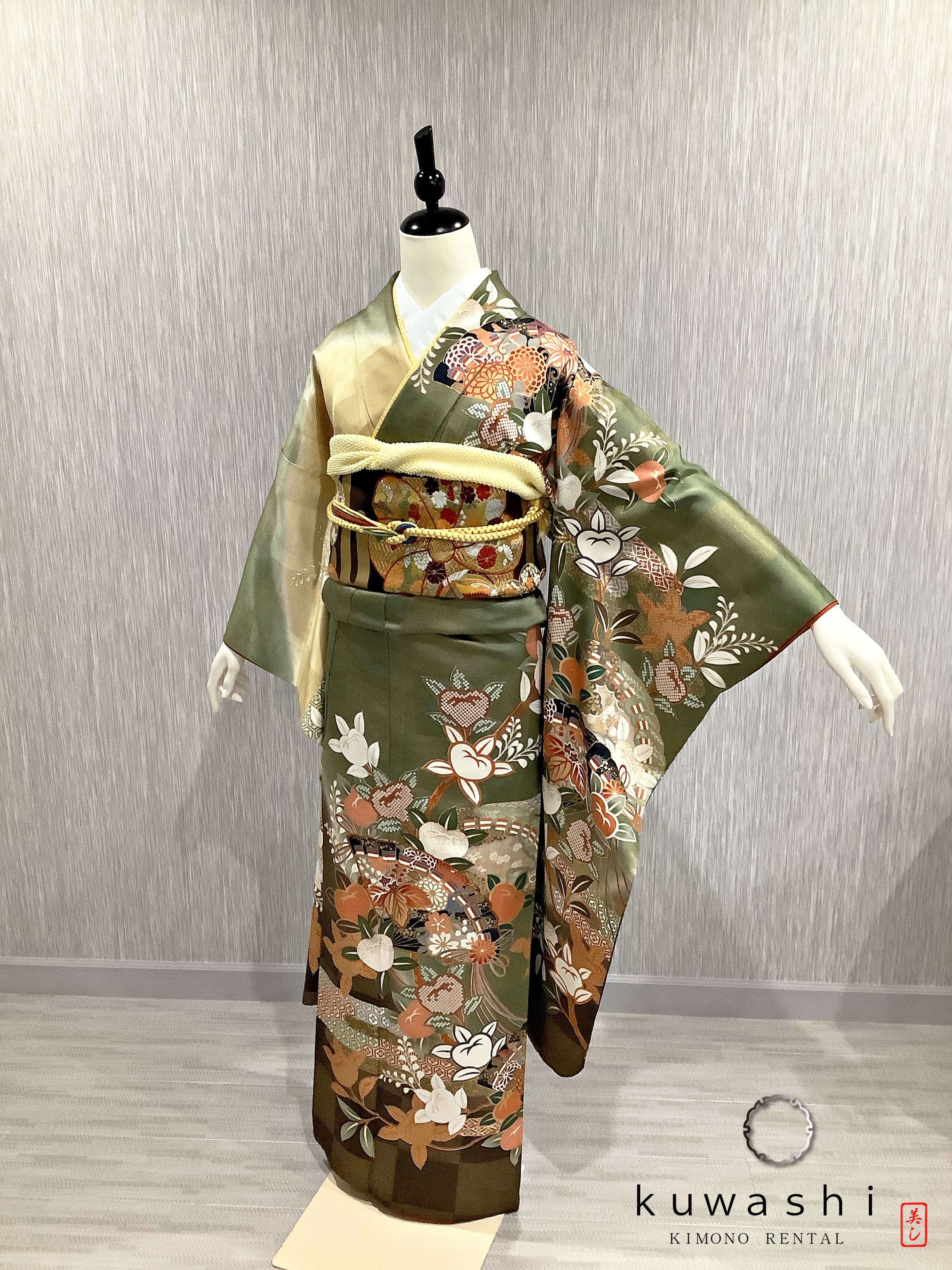 振袖 クワシ着物レンタル 品番８００１１