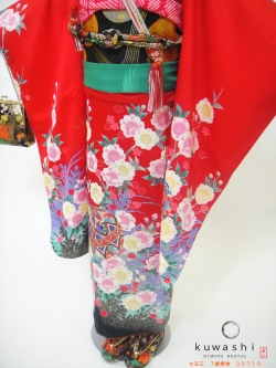 七五三着物レンタル　七五三　七歳着物　お参り　前撮り　貸衣装