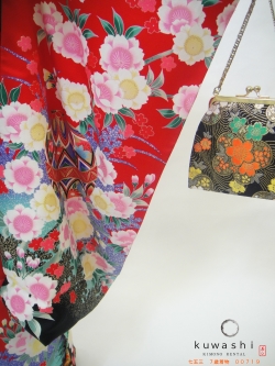 七五三着物レンタル　七五三　七歳着物　お参り　前撮り　貸衣装