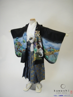 七五三着物レンタル　七五三　五歳着物　5歳　袴　お参り　前撮り　貸衣装 格安