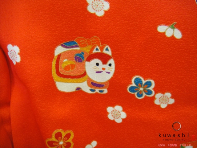 七五三着物レンタル　こども着物　七五三　三歳着物　3歳　被布　お参り　前撮り　貸衣装 格安 かわいい