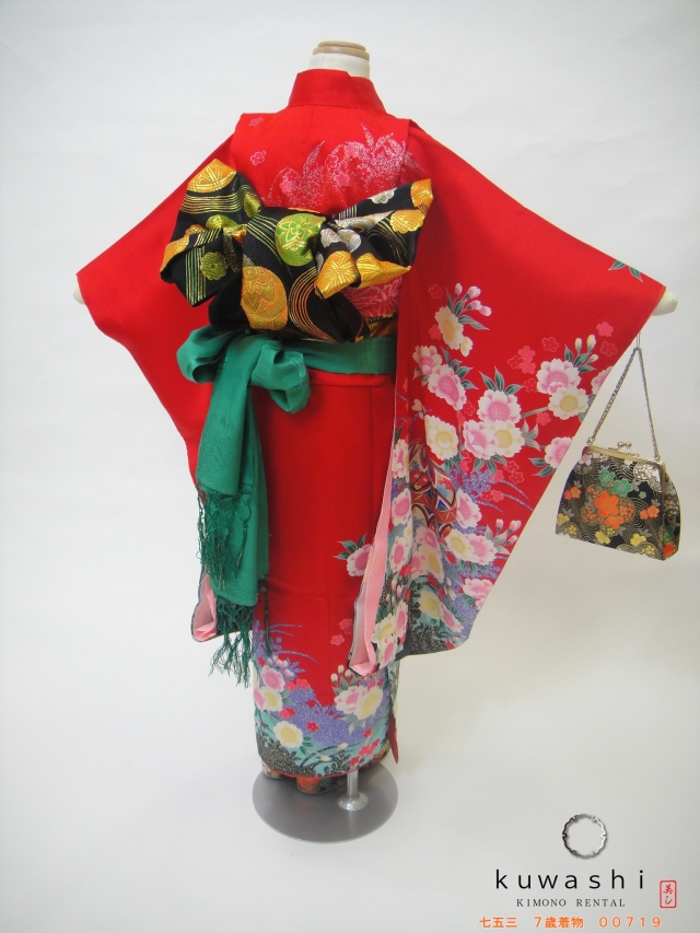 七五三着物レンタル　七五三　七歳着物　お参り　前撮り　貸衣装